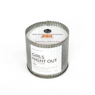 Girls Night Out Wood Wick Candle