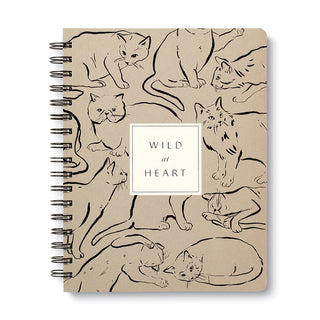 Spiral Notebook- Wild At Heart