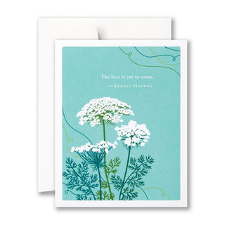 The Best Is Yet To Come Wedding Card
