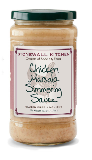 Chicken Marsala Simmering Sauce
