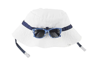 Navy Sun Hat/Glasses