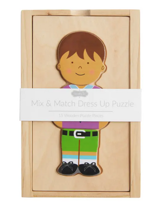 Boy Dress Up Puzzle/Wood