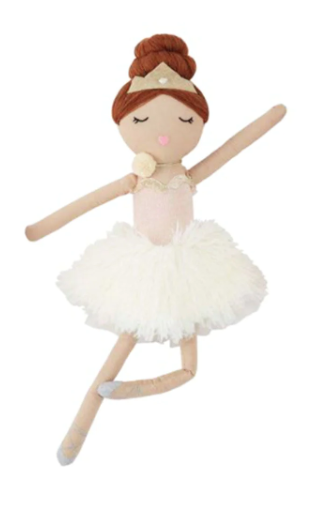 Brunette Ballerina Doll