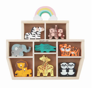 Noahs Ark Wood Toy Set