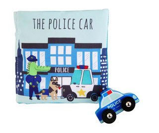 Police Car Book And Toy