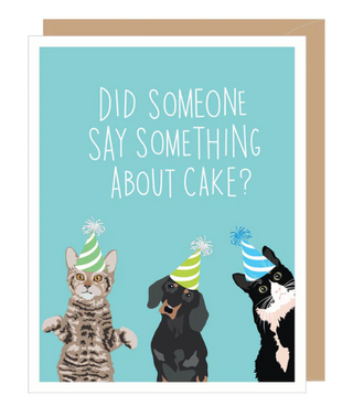 Something About Cake Card
