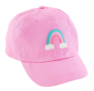 Rainbow Embroidered Hat