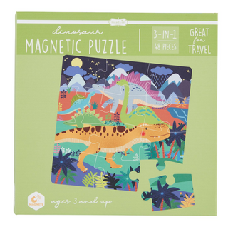 Dino Magnetic Puzzle Book