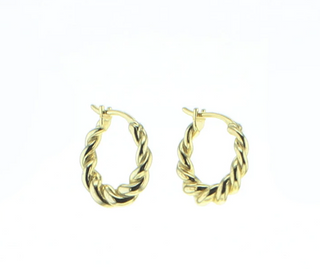 Gold Ada Hoop Earrings