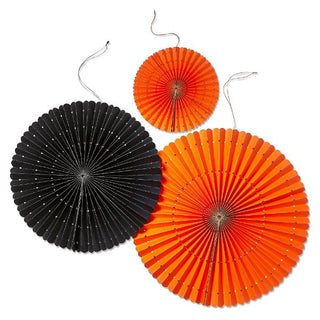 Halloween Paper Fans Decor