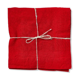 Threads Slub Napkin Set of 4 Red