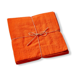 Thread Slub Napkin Orange