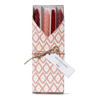 Candle Twist Taper Set Of 4