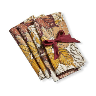 Gathering Leaves Napkin Set of 4