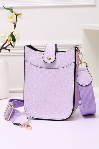 Mini PU Cellphone Cross Body Bag