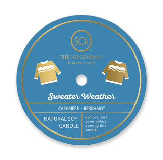 Sweater Weather  12oz  Icon Candle