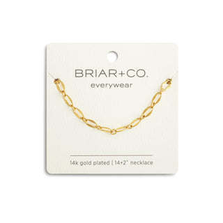 Gold Necklace 14in