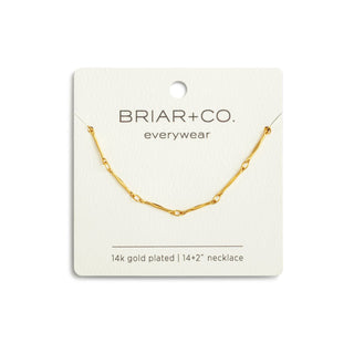 Gold Necklace 14in