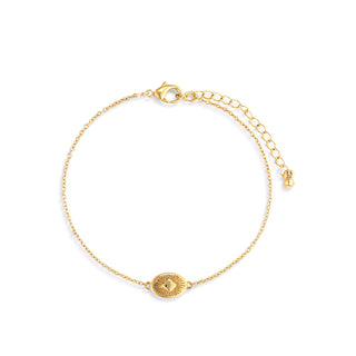 Gold Bracelet 6.5in