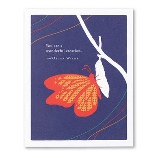 You Are A Wonderful Creation Card