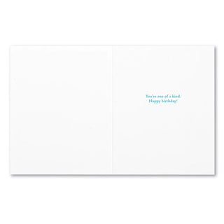 The Human Pattern Birthday Card