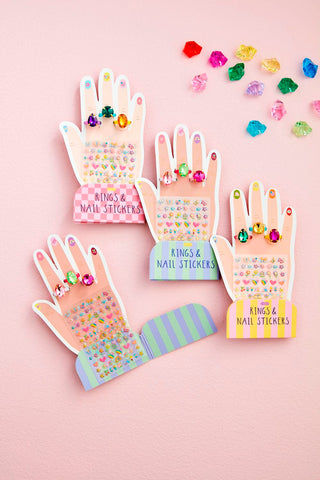 Ring Nail Stickers