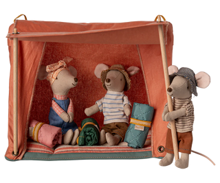 Maileg Happy Camper Tent, Mouse