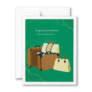 Imagine The Possibilities Retirement Card