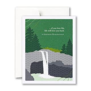 If You Love Life Birthday Card