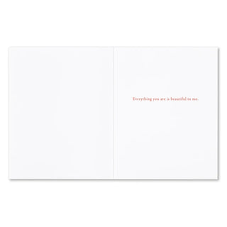 To Be Beautiful Friendship Card