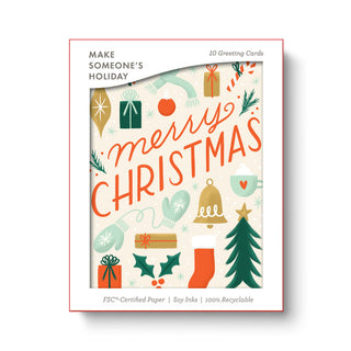 Merry Baubles Cards Boxed Set