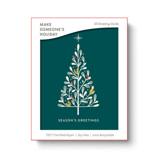 Holiday Tree Cards Boxed Set
