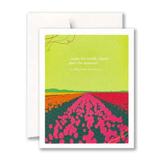 Make The World Thank You Card