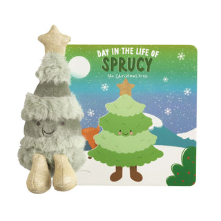 Christmas Plush With Book