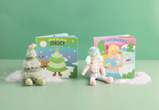 Christmas Plush With Book