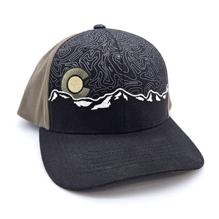 Range Topo Hat - Olive/Black