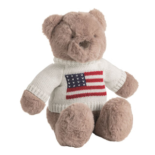 Flag Sweater Bear Plush