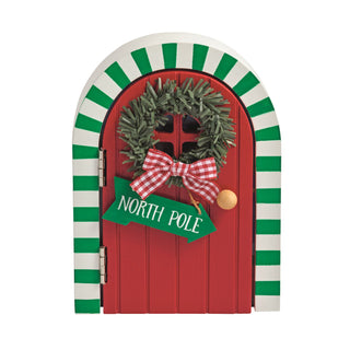 Elf Door With Lights