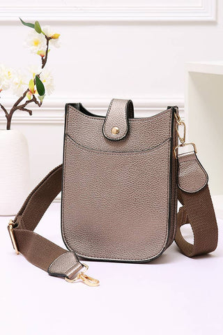 Mini PU Cellphone Cross Body Bag