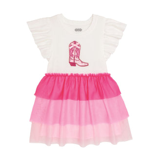 Sparkle Boot Tutu Dress