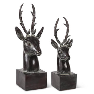 Deer Head on Square Base