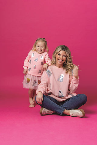 Sparkle Ghost Sweatshirt