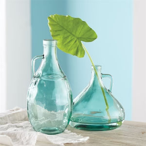 Tall Green Vase