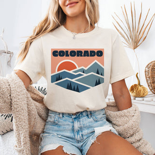 Colorado T Shirt - Retro Graphic Colorado Tee