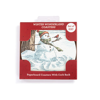 Winter Wonderland Coasters Set of 6