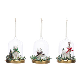 Glass Cloche Ornament