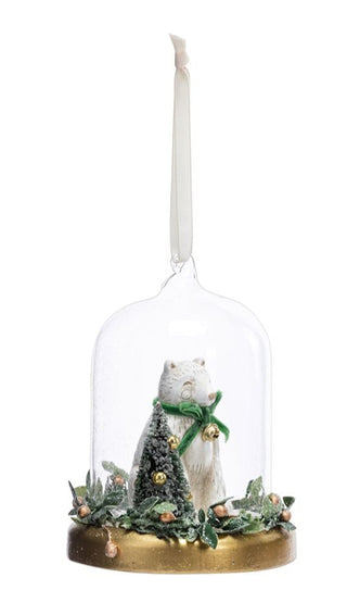Glass Cloche Ornament