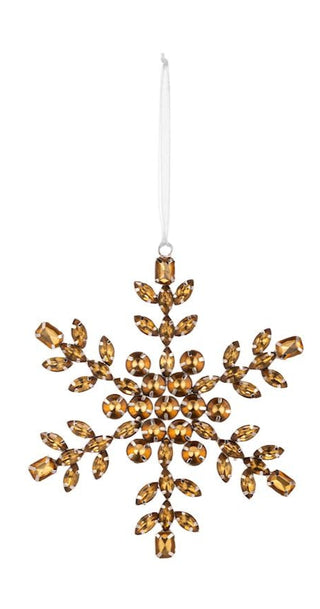 Glitter Snowflake Ornament