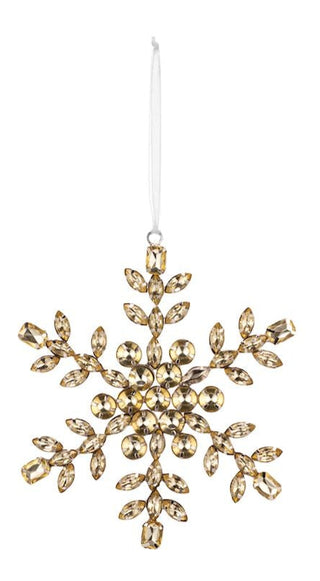 Glitter Snowflake Ornament