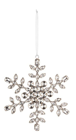 Glitter Snowflake Ornament